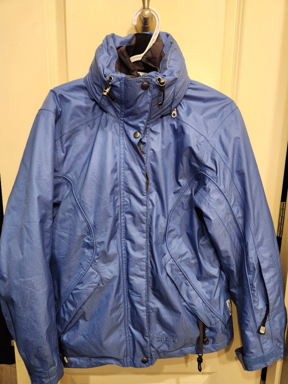 Schoffel Gor texWomen's Blue Ski & Snow Jacket with Hood
